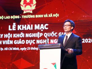 Khai mạc Ngày hội khởi nghiệp quốc gia học sinh, sinh viên giáo dục nghề nghiệp