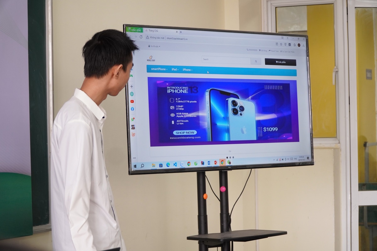 Sinh viên Ngành Lập trình máy tính