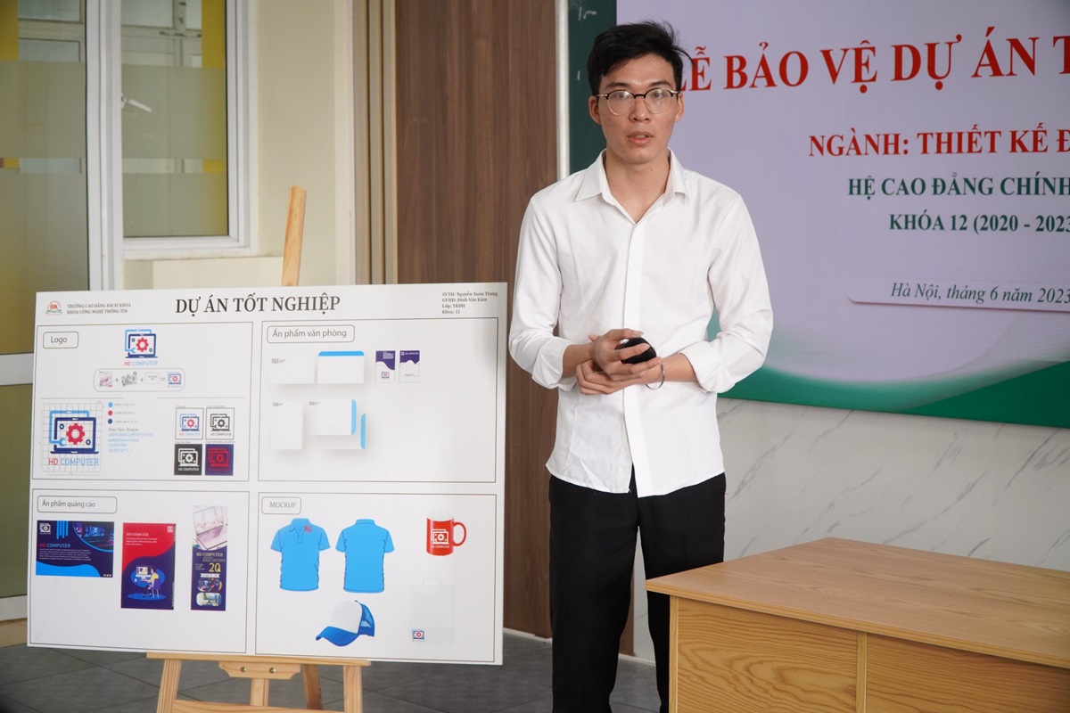 Sinh viên Ngành Thiết kế đồ họa - Khoa Công nghệ thông