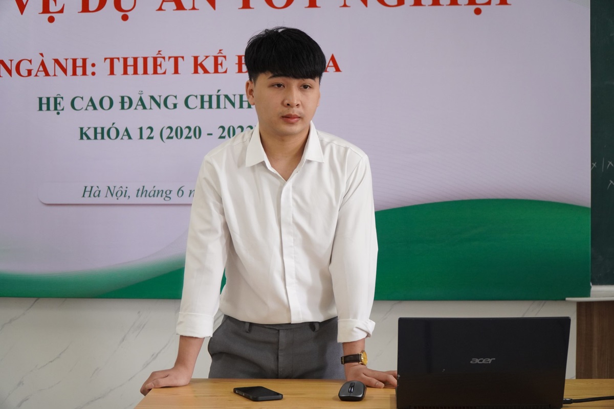 Thầy Đinh Văn Kiên - Chủ tịch Hội đồng Bảo vệ