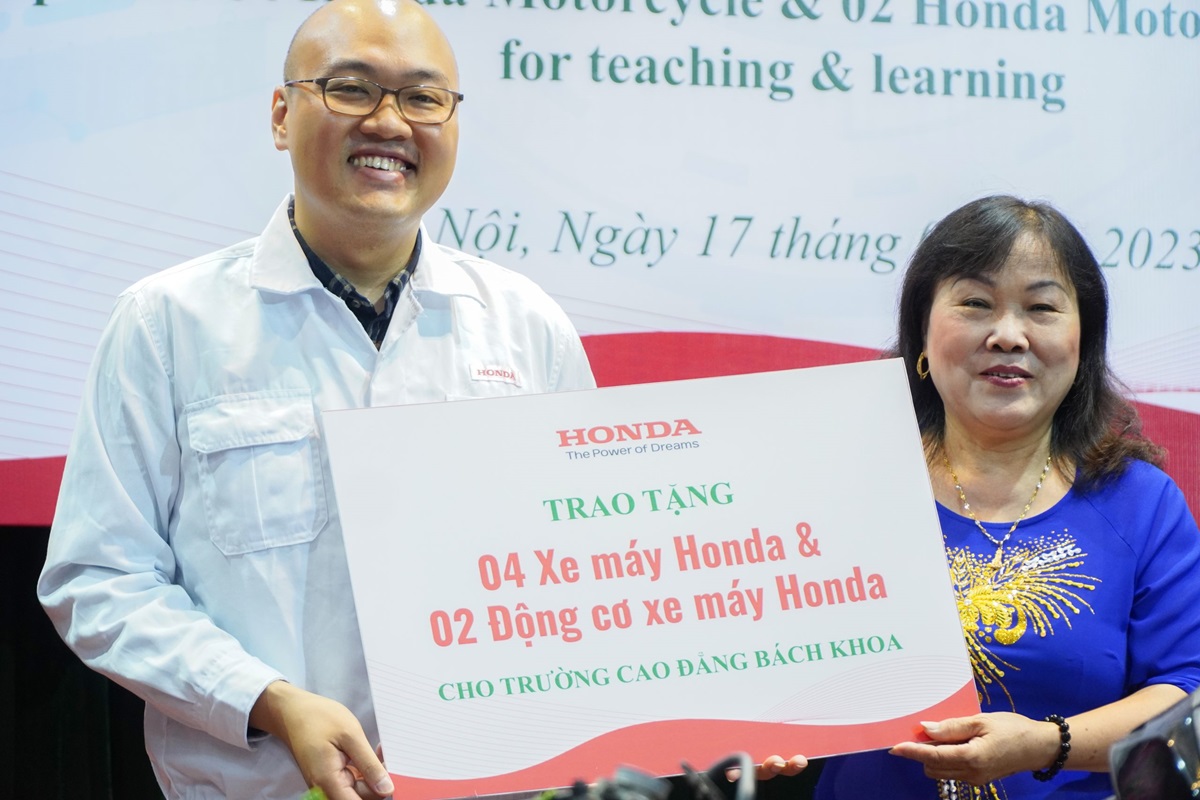 ông Vũ Trường Đăng – Chuyên viên phòng Nhân sự công ty Honda Việt Nam chi nhánh Hà Nam
