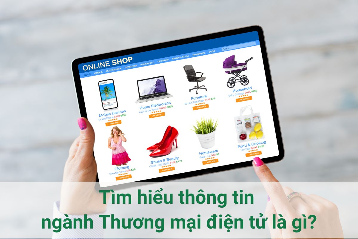 Ngành Thương mại điện tử là gì