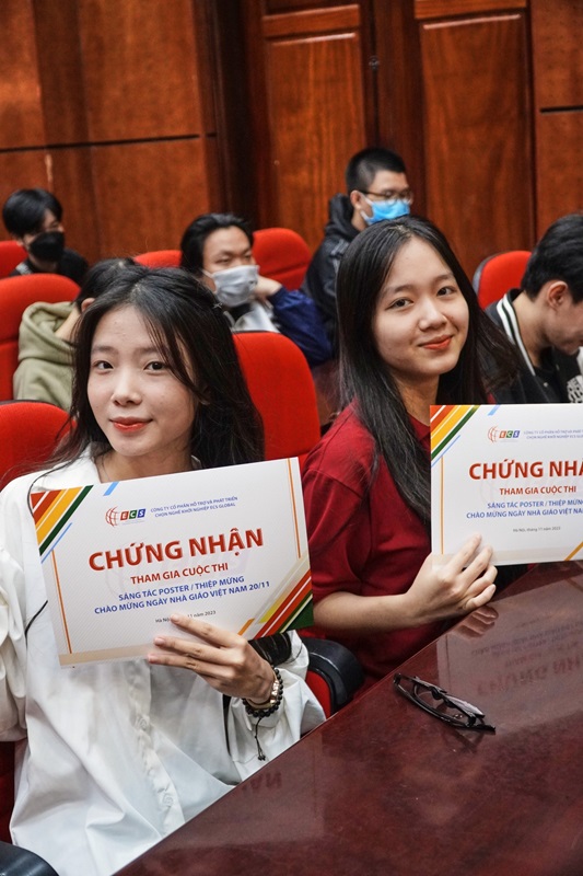 Lễ trao giải Cuộc thi“Sáng tác Poster/Thiệp chào mừng ngày Nhà giáo Việt Nam
