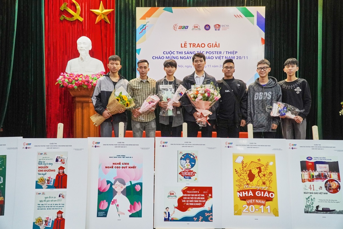 Lễ trao giải Cuộc thi“Sáng tác Poster/Thiệp chào mừng ngày Nhà giáo Việt Nam