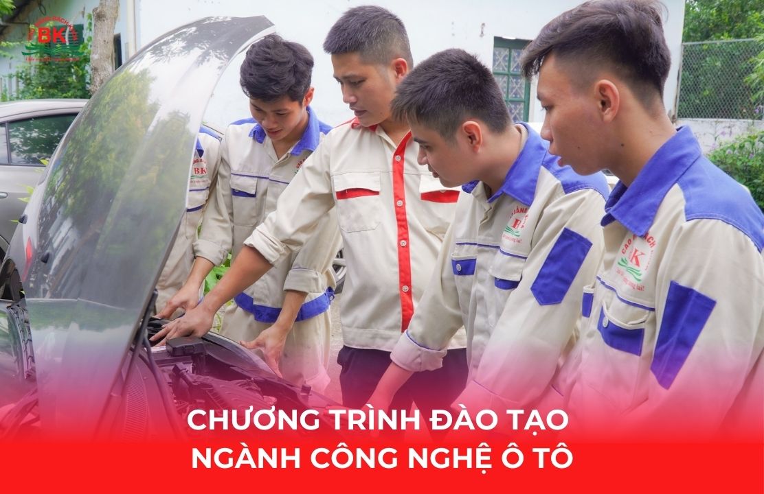 Chương trình đào tạo ngành Công nghệ Ô tô