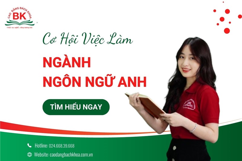 Cơ hội việc làm ngành Ngôn ngữ Anh