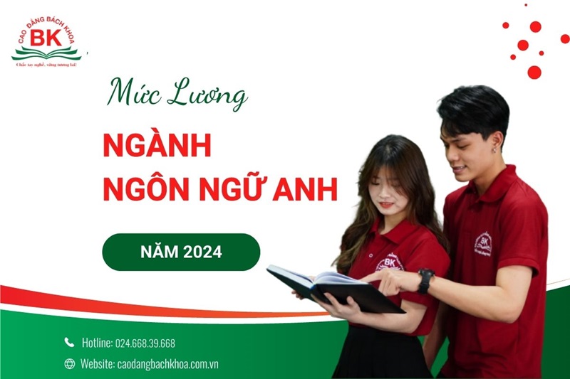 Mức lương ngành Ngôn ngữ Anh năm 2024