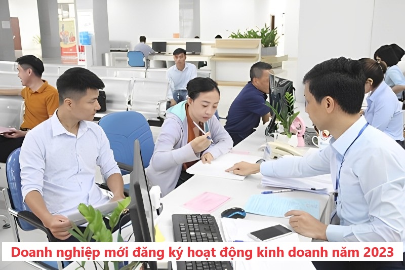 Doanh nghiệp mới đăng ký thành lập và quay trở lại kinh doanh năm 2023 Doanh nghiệp đăng ký mới thành lập