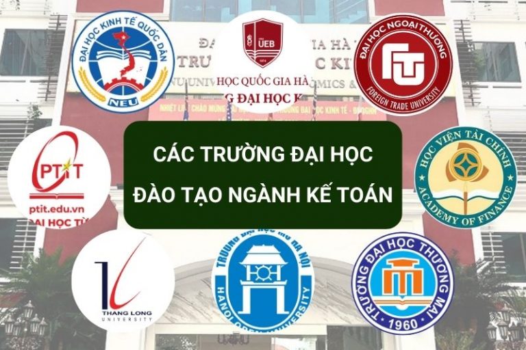Các trường Đại học đào tạo ngành Kế toán năm 2026 tại Hà Nội
