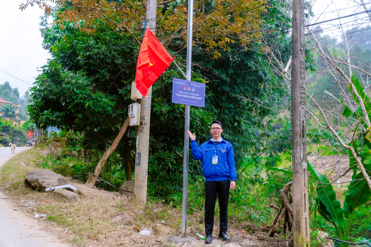 Đồng chí Nguyễn Quang Huy – Bí thư Đoàn trường chia sẻ về mục tiêu của chương trình