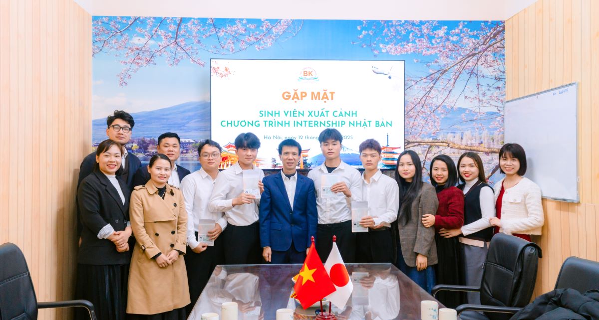 Gặp mặt sinh viên xuất cảnh chương trình Internship Nhật Bản