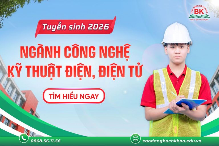 Thông tin tuyển sinh ngành Công nghệ kỹ thuật điện - điện tử