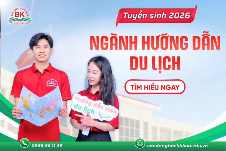 Thông tin tuyển sinh ngành Hướng dẫn du lịch