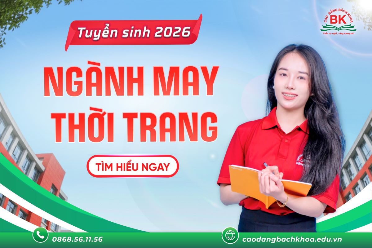 Thông tin tuyển sinh ngành May thời trang