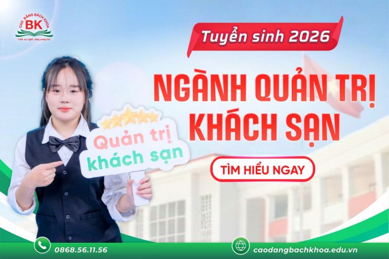 Thông tin tuyển sinh ngành quản trị khách sạn