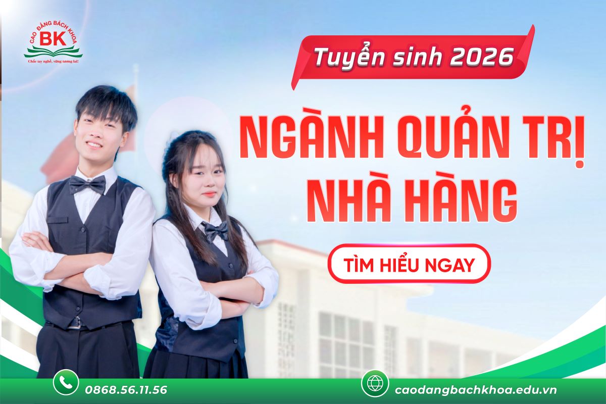 Thông tin tuyển sinh ngành Quản trị nhà hàng