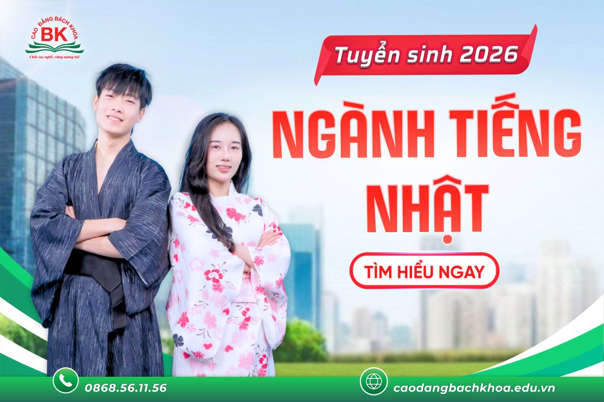 Thông tin tuyển sinh ngành tiếng Nhật Bản