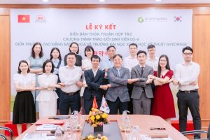 LỄ KÝ KẾT MOU GIỮA TRƯỜNG CAO ĐẲNG BÁCH KHOA VỚI TRƯỜNG ĐẠI HỌC KHOA HỌC KỸ THUẬT GYEONGGI