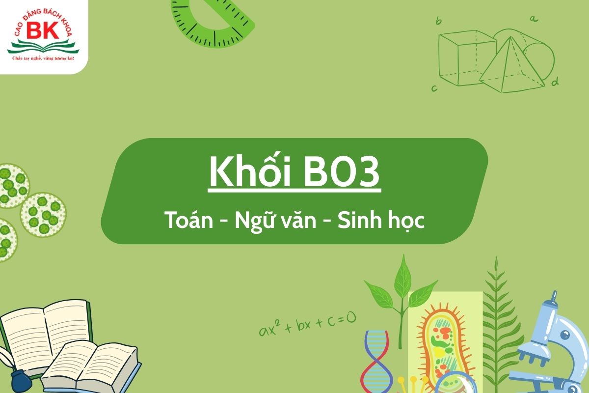 Toán Văn Sinh là khối thi gì?