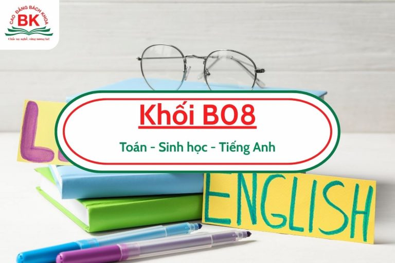 Khối B08 gồm những môn nào