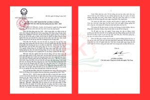 Cao đẳng Bách Khoa giới thiệu thư của Chủ tịch nước Lương Cường