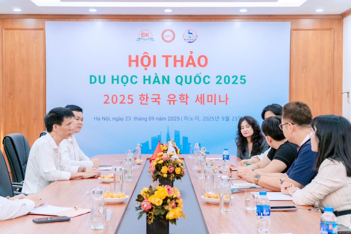 Cao đẳng Bách Khoa ký kết biên bản ghi nhớ hợp tác với Trường Cao đẳng Kế toán và Thuế Woongji