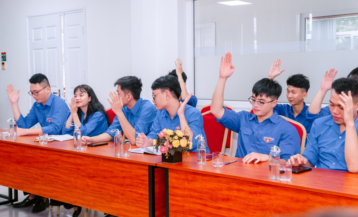 Hội nghị kiện toàn Ban Chấp hành, Ban Thường vụ Đoàn TNCS Hồ Chí Minh Trường Cao đẳng Bách Khoa khóa VII, nhiệm kỳ 2024 – 2026