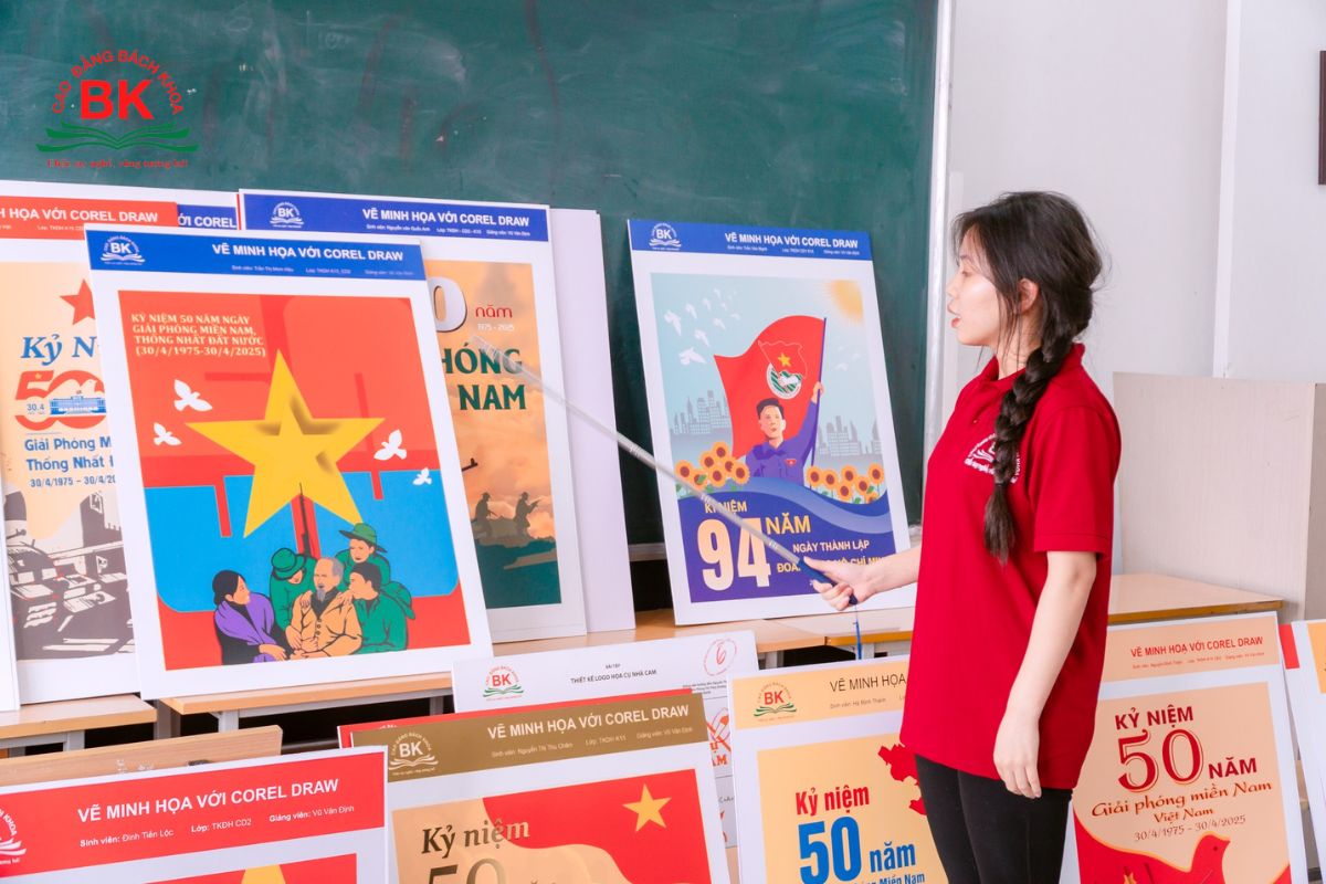 Sinh viên Cao đẳng Bách Khoa học thực hành