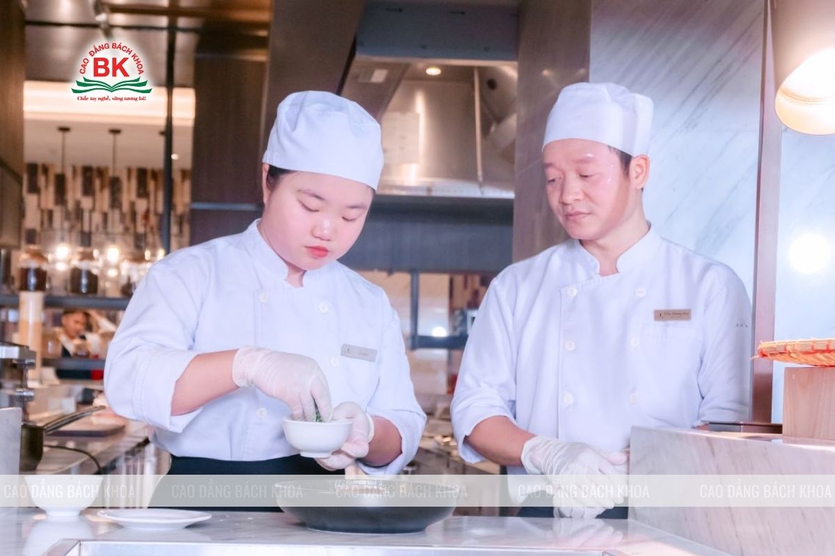 Lý do chọn Kỹ thuật chế biến món ăn tại Cao đẳng Bách Khoa