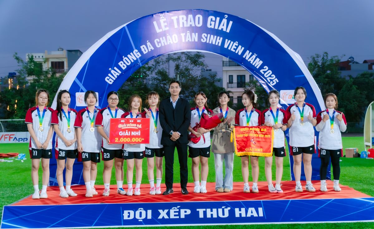 Lễ Bế mạc Giải bóng đá chào Tân sinh viên 2025