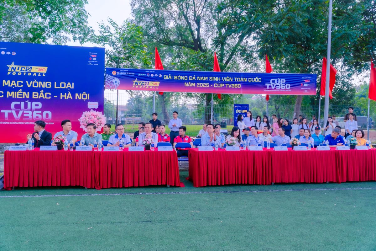 Lễ khai mạc giải bóng đá sinh viên toàn quốc 2025