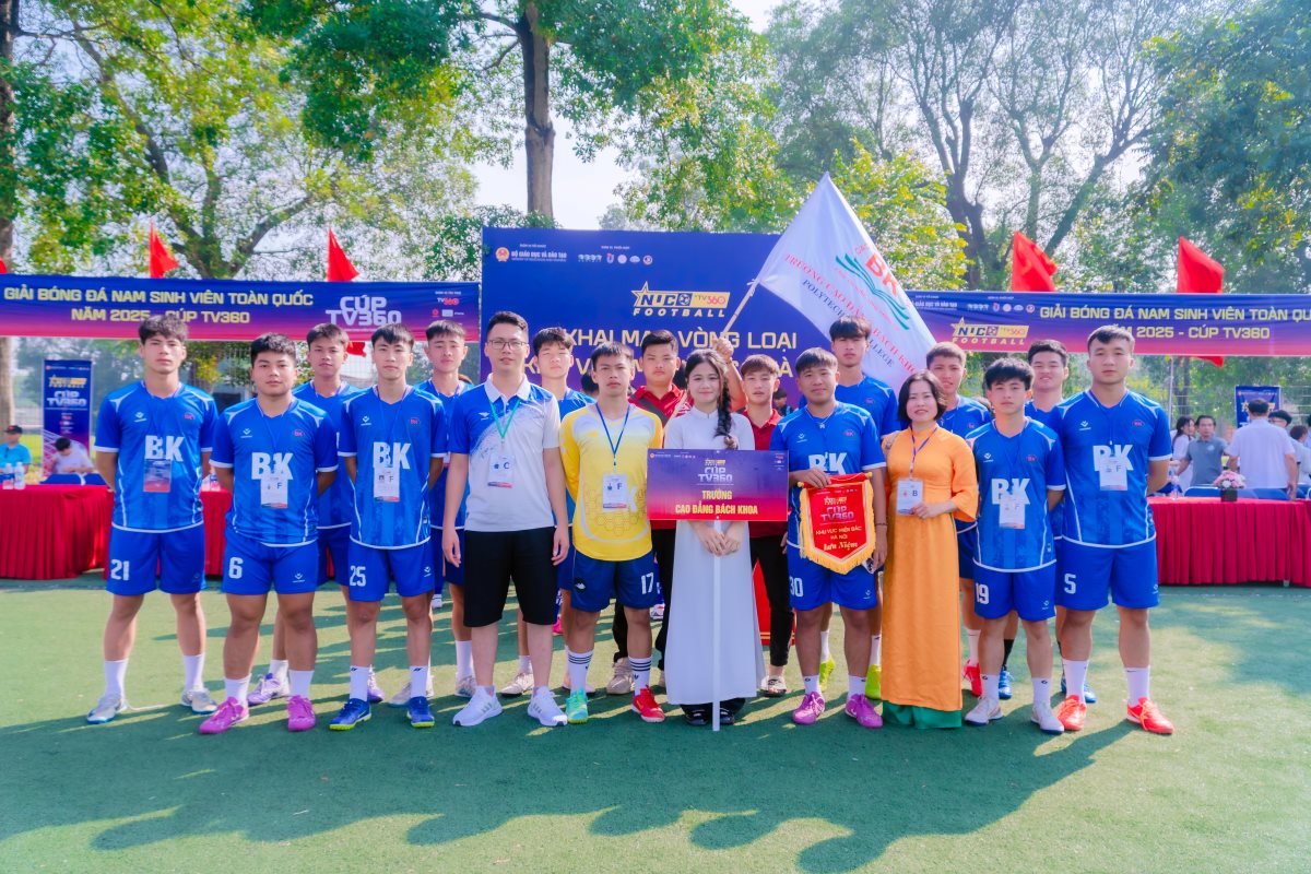 Lễ khai mạc giải bóng đá sinh viên toàn quốc 2025