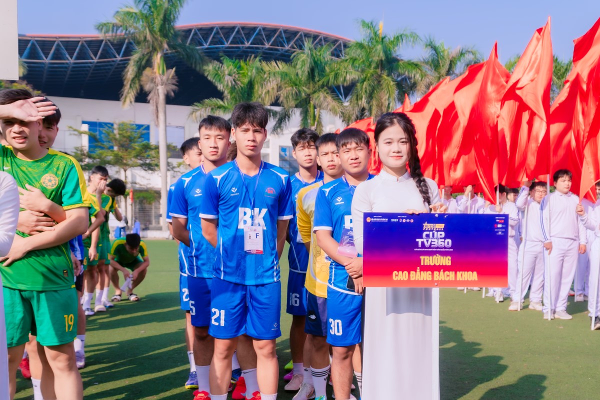 Lễ khai mạc giải bóng đá sinh viên toàn quốc 2025