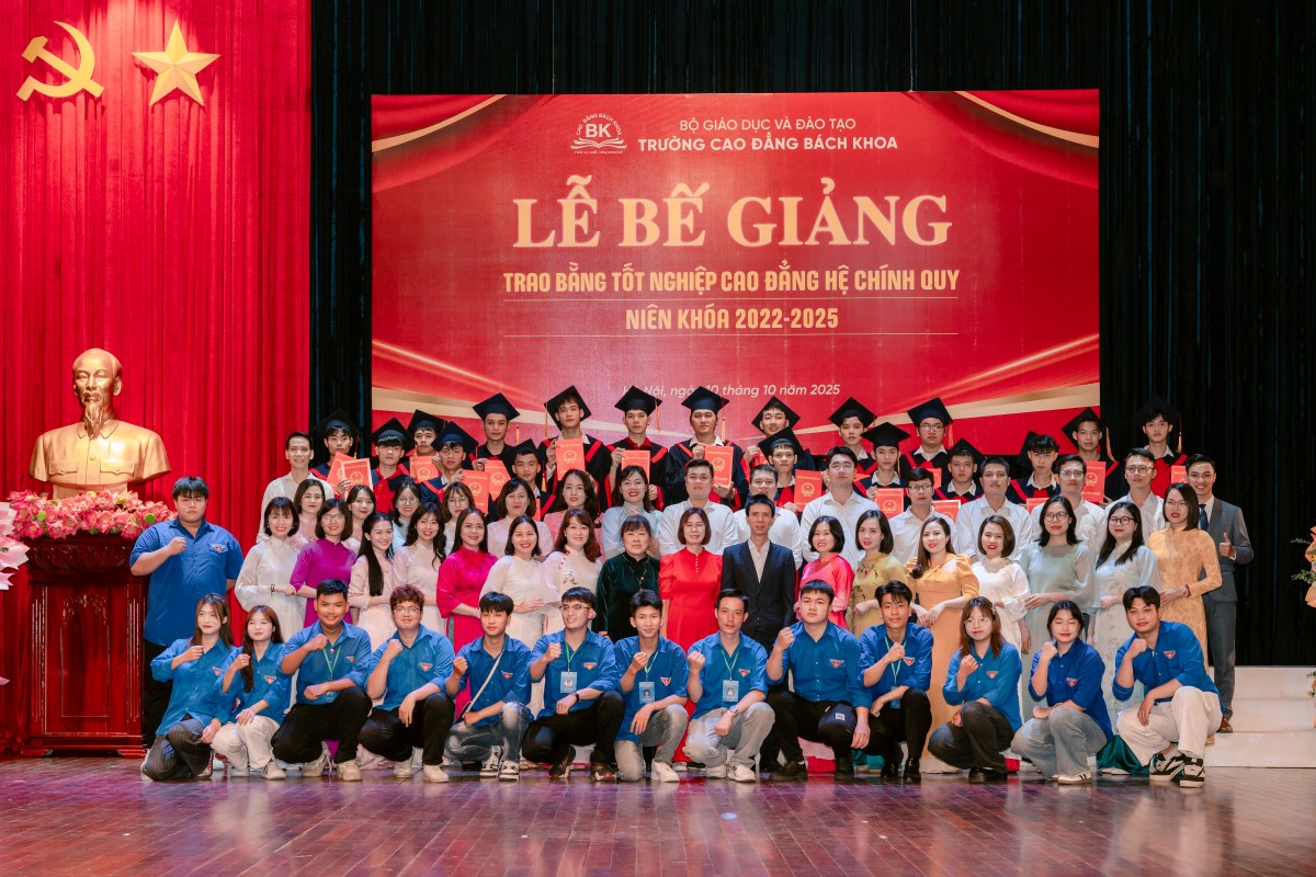 Lễ tốt nghiệp khóa 14 trường Cao đẳng Bách Khoa