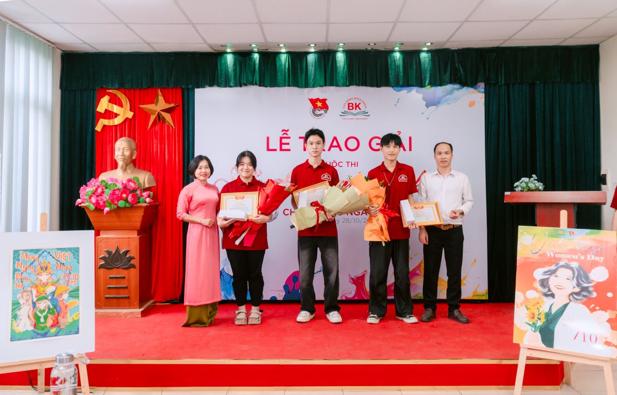 Lễ trao giải cuộc thi "Sáng tác nghệ thuật" Trường Cao đẳng Bách Khoa năm 2025