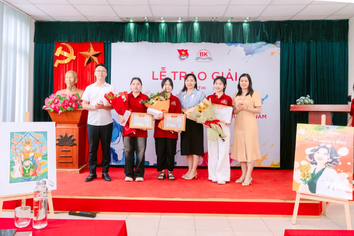 Lễ trao giải cuộc thi "Sáng tác nghệ thuật" Trường Cao đẳng Bách Khoa năm 2025