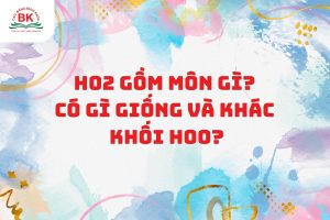 H02 gồm môn gì? Có gì giống và khác khối H00?