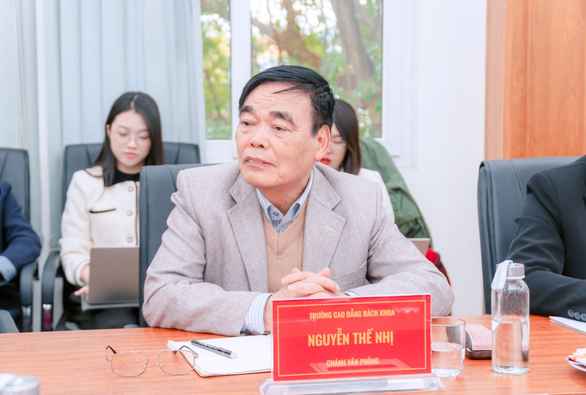 Cao đẳng Bách Khoa ký kết hợp tác với Đại học Karlshochschule