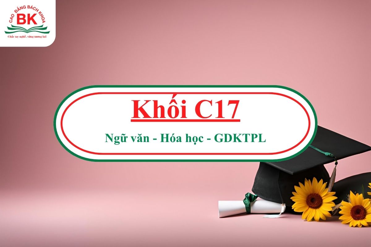Khối C17 gồm những môn nào?