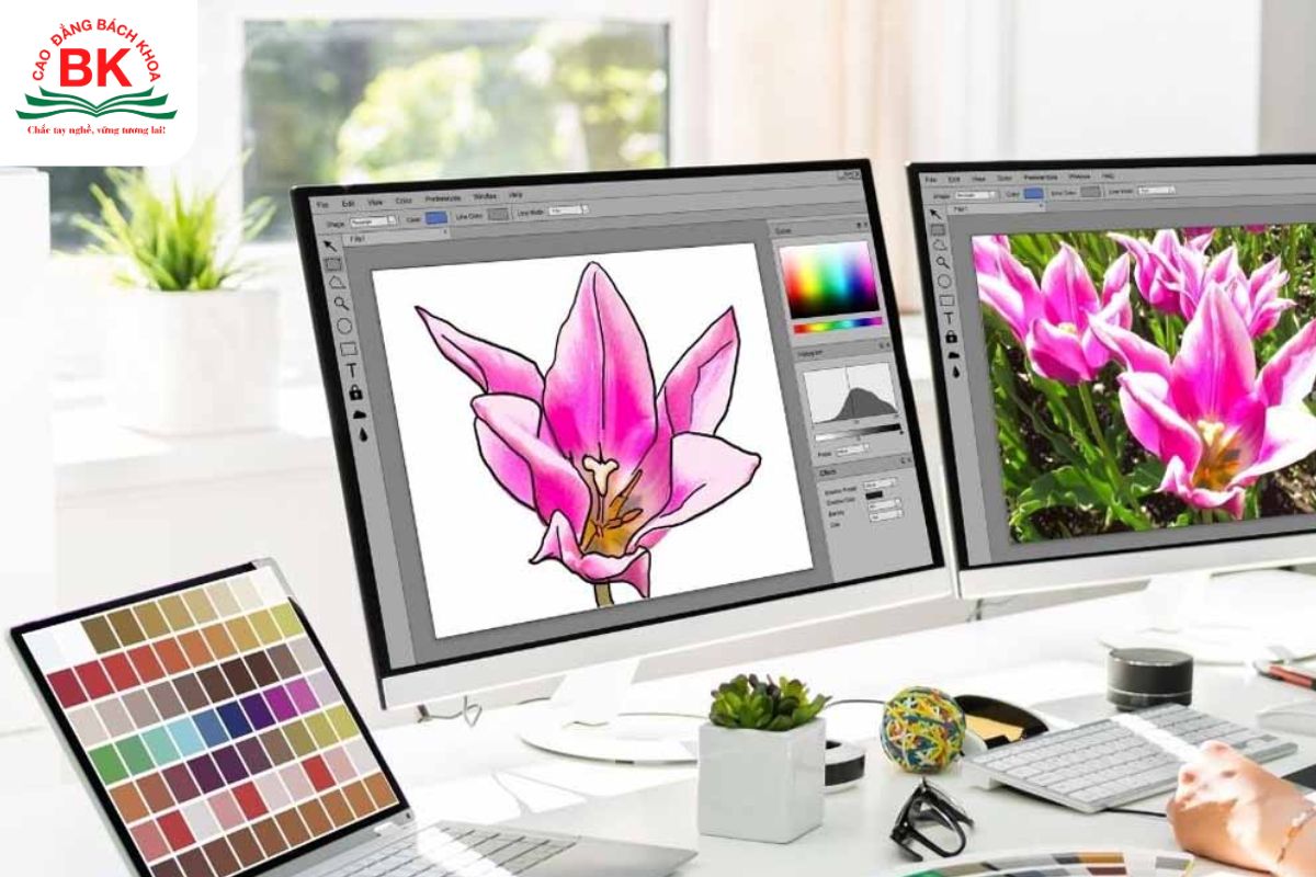 Người thuận não phải hợp nghề thiết kế đồ hoạ