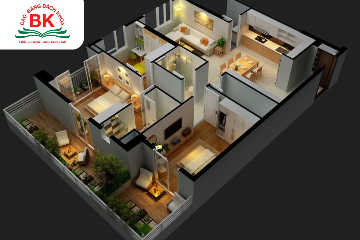 Để phát triển tư duy hình ảnh, không gian, bạn có thể học thiết kế bằng các phần mềm 3D