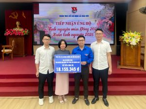 Cao đẳng Bách Khoa ủng hộ chương trình Đông Tình nguyện 2025 và Xuân tình nguyện 2026