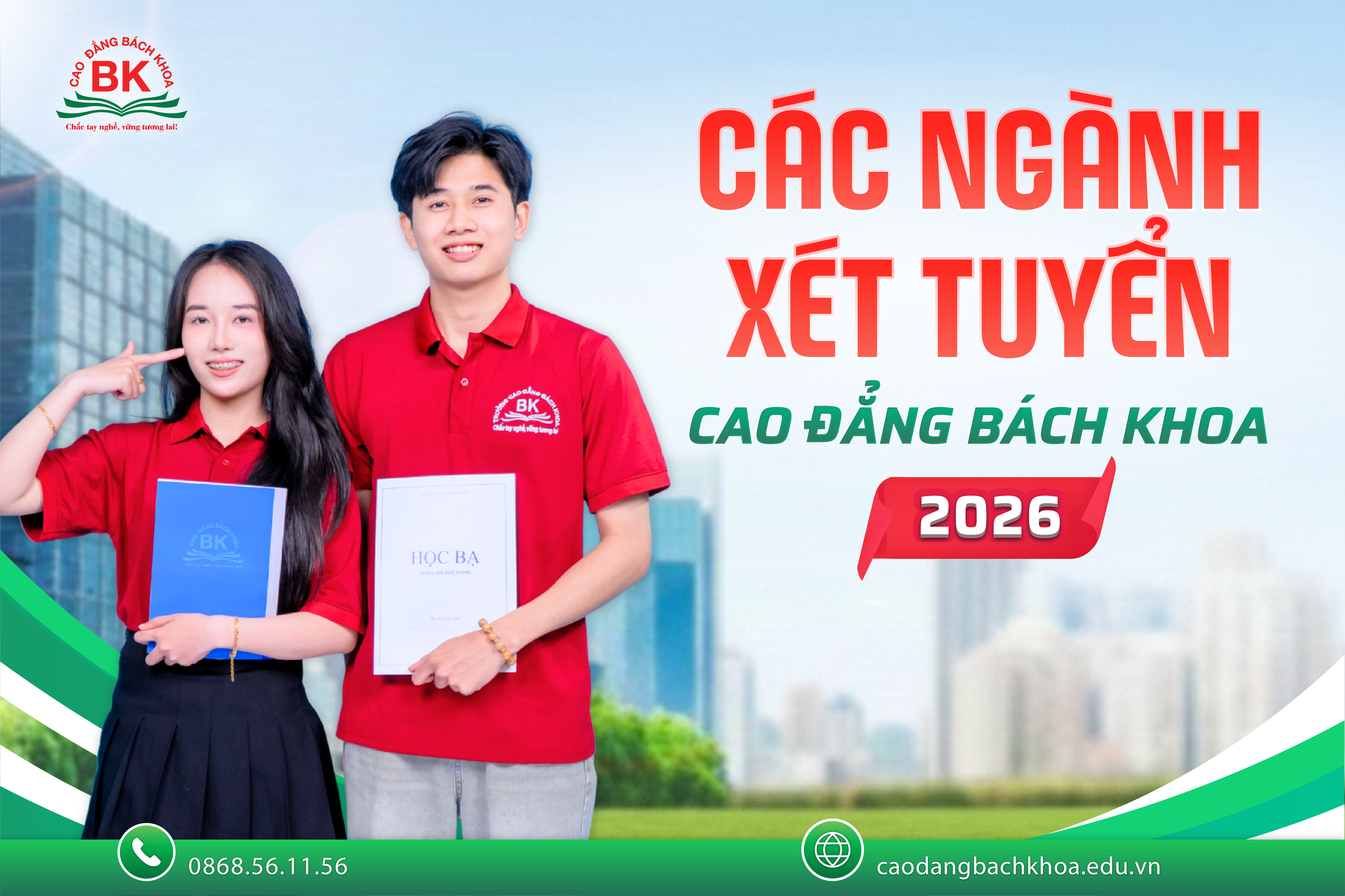 Trường Cao đẳng Bách Khoa có những ngành gì