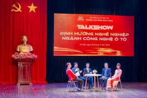 Trường cao đẳng Bách Khoa tổ chức talkshow định hướng ngành nghề cho sinh viên ngành công nghệ ô tô