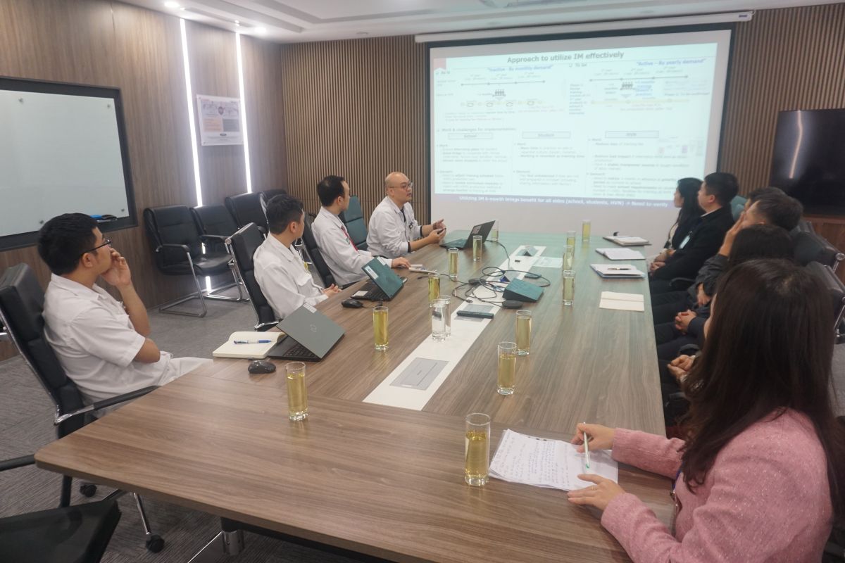 Đại diện phía Công ty Honda Việt Nam phát biểu