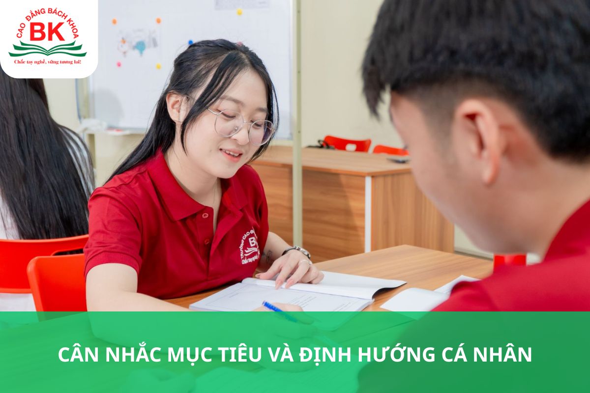 Cân nhắc mục tiêu và định hướng cá nhân