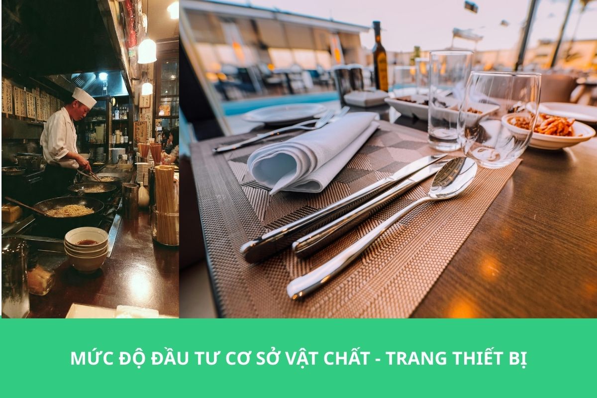 Học phí ngành quản trị nhà hàng phụ thuộc vào mức độ đầu tư cơ sở vật chất - trang thiết bị