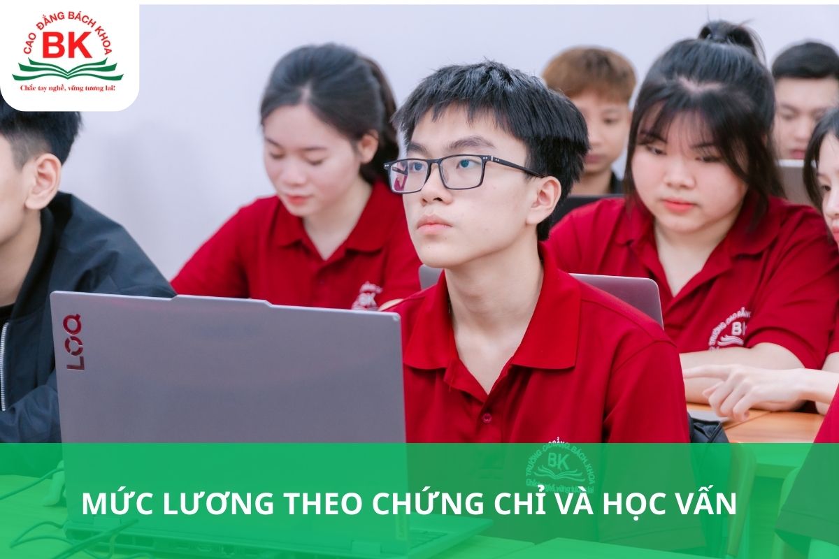 Lương lập trình viên theo Chứng chỉ và học vấn