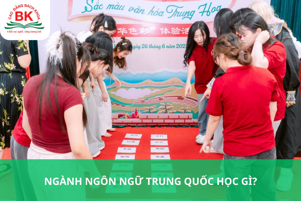 Ngành ngôn ngữ Trung Quốc học gì?