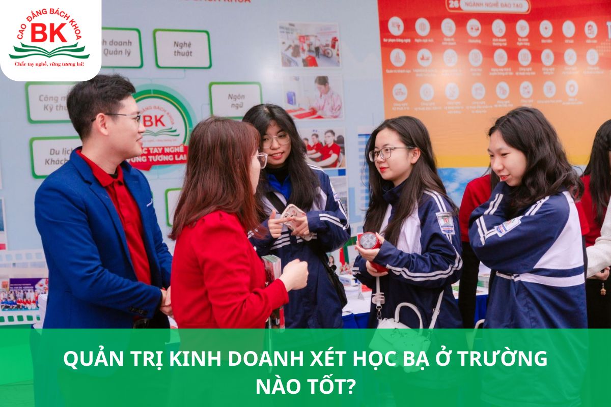 Quản trị kinh doanh xét học bạ ở trường nào tốt?